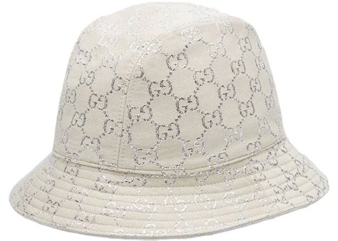 gucci gg lame bucket hat